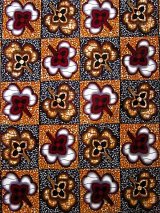 画像: アフリカンプリント生地 パーニュ