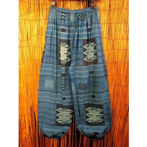 画像: 織り柄風プリント＊コットン素材＊ふんわり＊アラジンパンツ