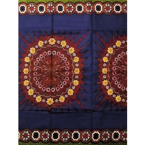 画像: アフリカンプリント生地 パーニュ