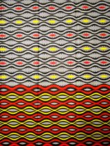 画像: アフリカンプリント生地 パーニュ