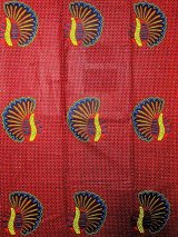 画像: アフリカンプリント生地 パーニュ