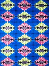 画像: アフリカンプリント生地 パーニュ