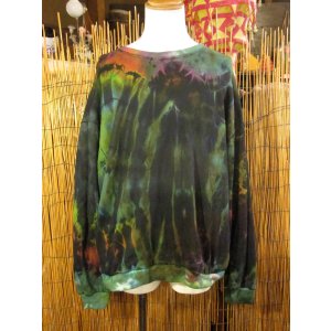 画像: タイダイ染め＊コットン素材＊スウェット生地＊トレーナー
