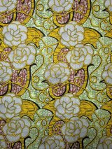 画像: アフリカンプリント生地 パーニュ