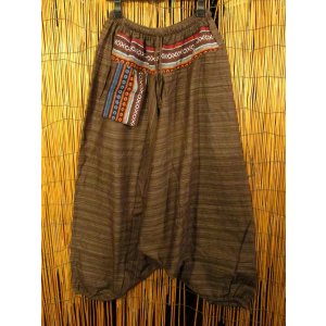 画像: ゲリ生地＊コットン素材＊ふんわり＊サルエルパンツ