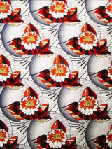 画像: アフリカンプリント生地 パーニュ