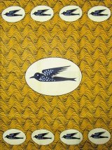 画像: アフリカンプリント生地 パーニュ