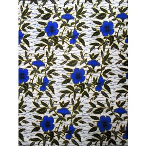 画像: アフリカンプリント生地 パーニュ