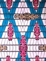 画像: アフリカンプリント生地 パーニュ