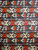 画像: アフリカンプリント生地 パーニュ