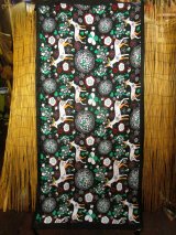 画像: アニマルプリント＊ポリエステル素材＊タッセル付き＊大判ストール＊マルチクロス