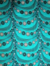 画像: アフリカンプリント生地 パーニュ