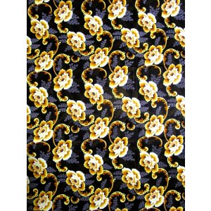 画像: アフリカンプリント生地 パーニュ