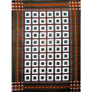 画像: アフリカンプリント生地 パーニュ