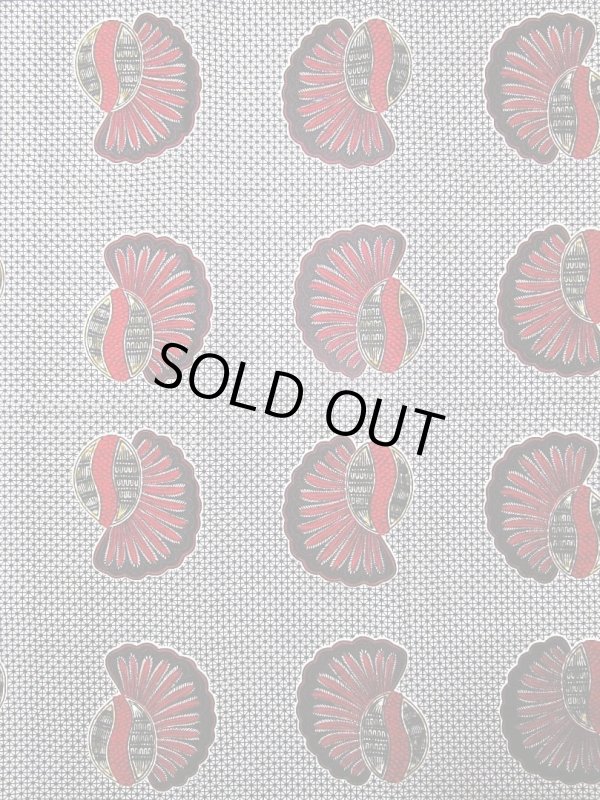 画像1: アフリカンプリント生地 パーニュ