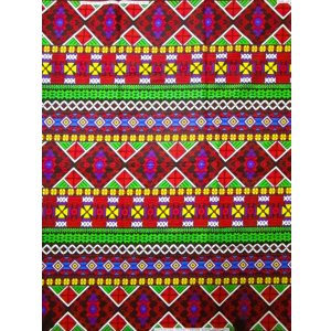 画像: アフリカンプリント生地 パーニュ