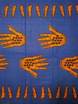 画像: アフリカンプリント生地 パーニュ