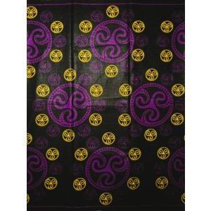 画像: アフリカンプリント生地 パーニュ