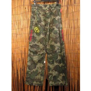 画像: アフリカン＊迷彩柄＊コットン素材＊ラスタ風＊ロングパンツ