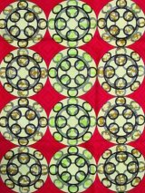 画像: アフリカンプリント生地 パーニュ