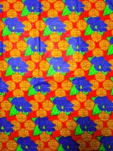 画像: アフリカンプリント生地 パーニュ