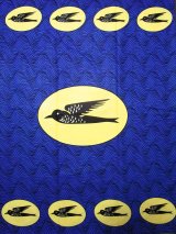 画像: アフリカンプリント生地 パーニュ