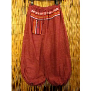 画像: ゲリ生地＊コットン素材＊ふんわり＊アラジンパンツ