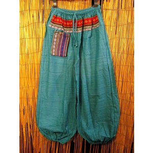 画像: ゲリ生地＊コットン素材＊ふんわり＊アラジンパンツ
