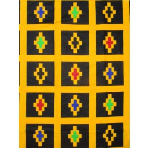 画像: アフリカンプリント生地 パーニュ