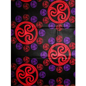 画像: アフリカンプリント生地 パーニュ