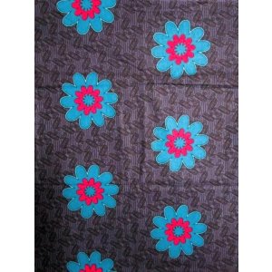 画像: アフリカンプリント生地 パーニュ