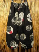 画像: 和風プリント＊コットン素材＊ふんわりシルエット＊アラジンパンツ 