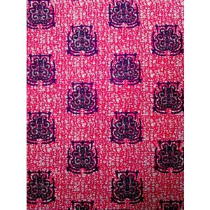 画像: アフリカンプリント生地 パーニュ