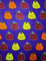 画像: アフリカンプリント生地 パーニュ