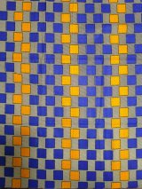 画像: アフリカンプリント生地 パーニュ