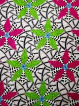 画像: アフリカンプリント生地 パーニュ