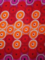 画像: アフリカンプリント生地 パーニュ