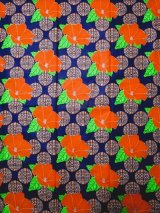 画像: アフリカンプリント生地 パーニュ