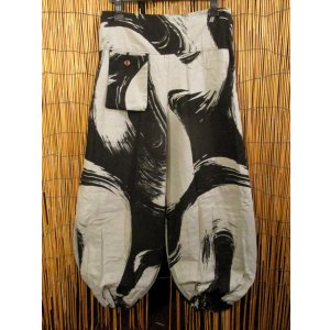 画像: 和風プリント＊コットン素材＊ポケット付き＊ふんわりシルエット＊アラジンパンツ 