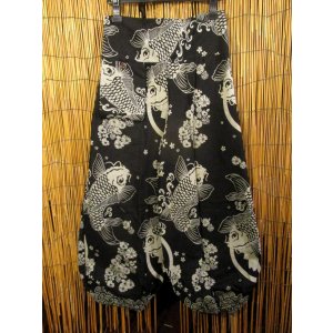 画像: 和風プリント＊コットン素材＊ポケット付き＊ふんわりシルエット＊アラジンパンツ 