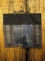 画像: 古布＊モン族＊刺繍＊ショート丈＊タイパンツ
