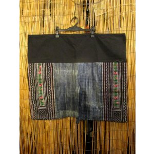 画像: 古布＊モン族＊刺繍＊ショート丈＊タイパンツ