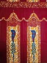 画像: アフリカンプリント生地 パーニュ