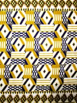 画像: アフリカンプリント生地 パーニュ