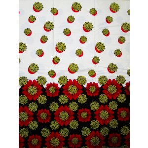 画像: アフリカンプリント生地 パーニュ