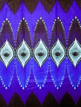 画像: アフリカンプリント生地 パーニュ