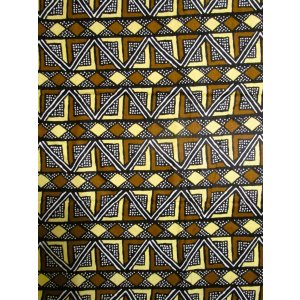 画像: アフリカンプリント生地 パーニュ