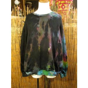 画像: タイダイ染め＊コットン素材＊スウェット生地＊トレーナー