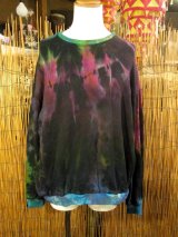 画像: タイダイ染め＊コットン素材＊スウェット生地＊トレーナー