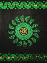 画像: アフリカンプリント生地 パーニュ